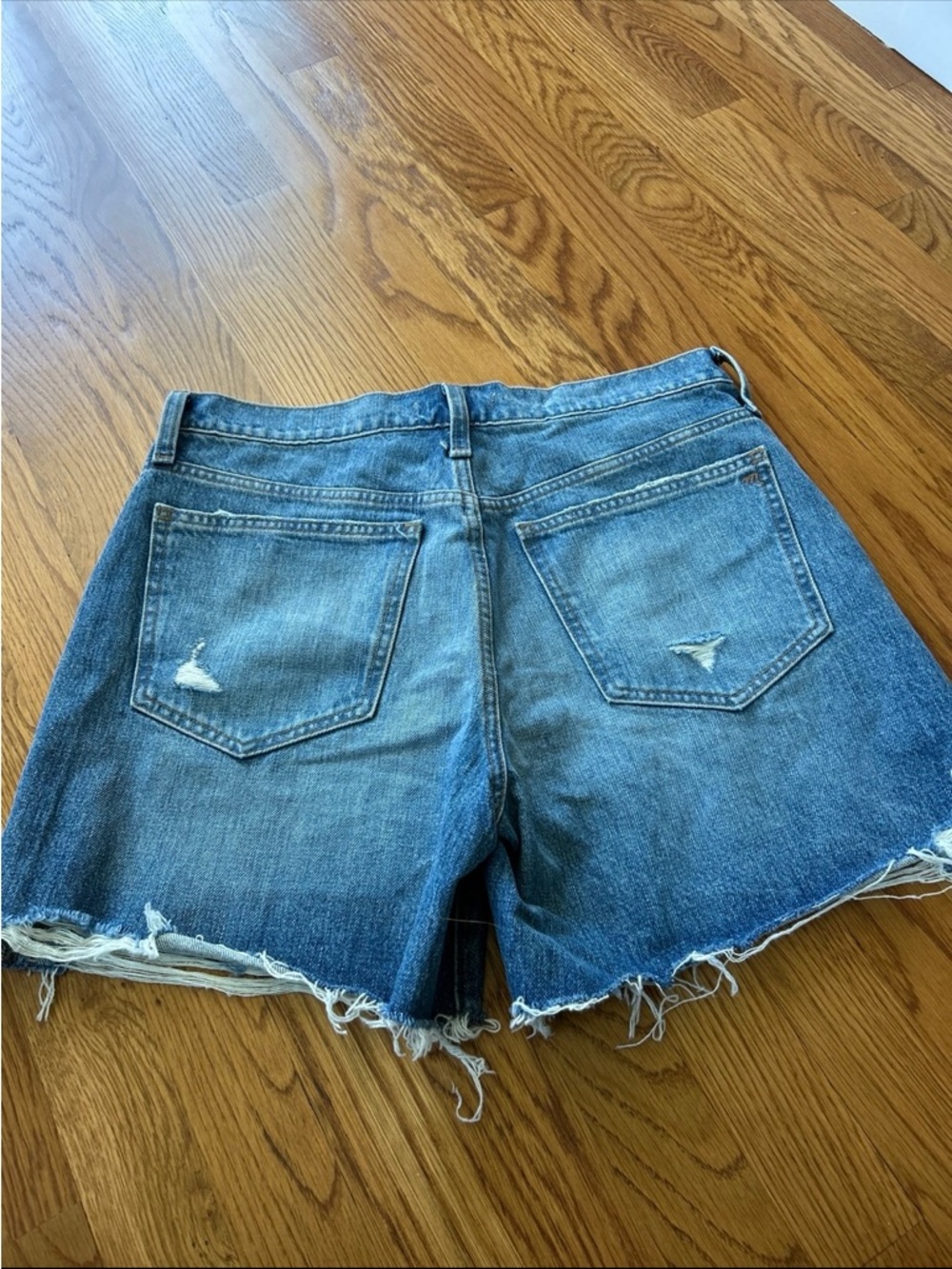 NWT Madewell relaxed mid length denim shorts size 28 - Picture 5 of 5